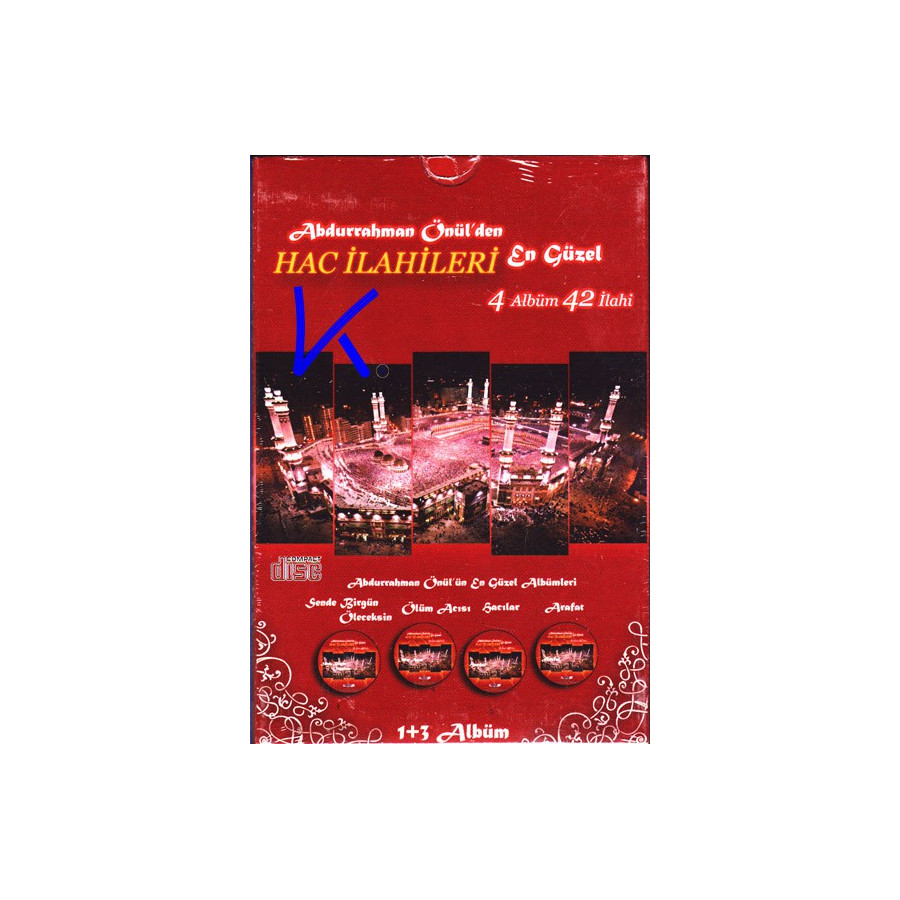 En Güzel Hac Ilahileri seti - 4 albüm 42 ilahi set - Abdurrahman Önül