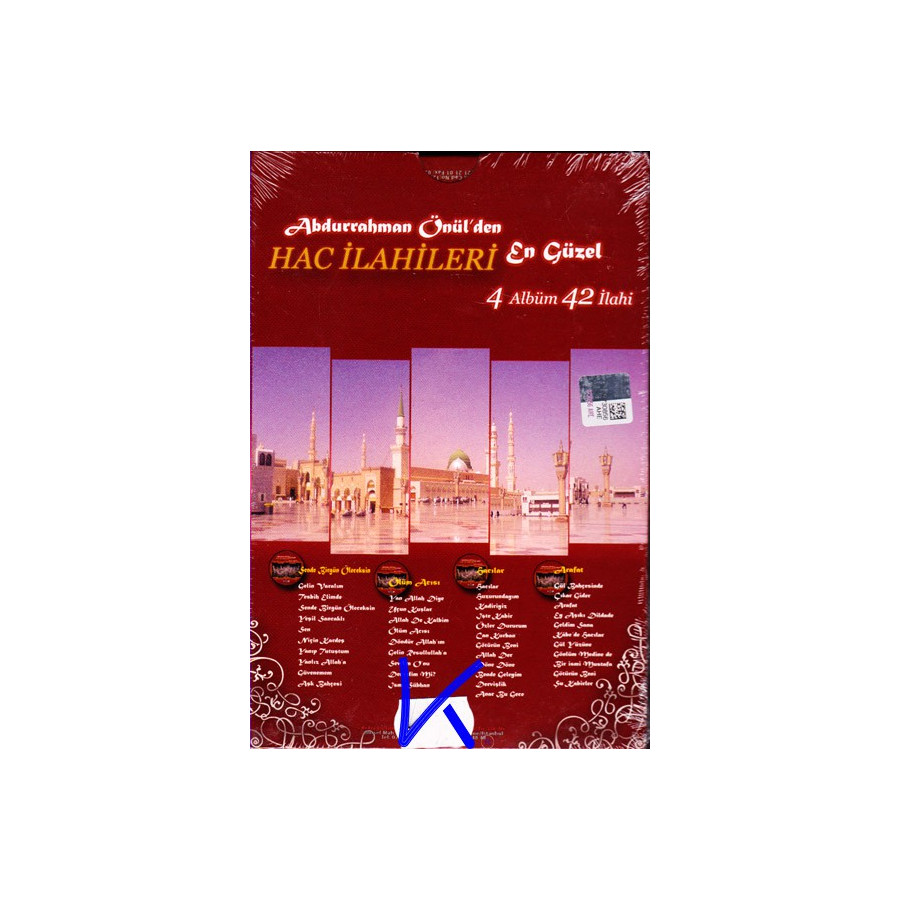 En Güzel Hac Ilahileri seti - 4 albüm 42 ilahi set - Abdurrahman Önül
