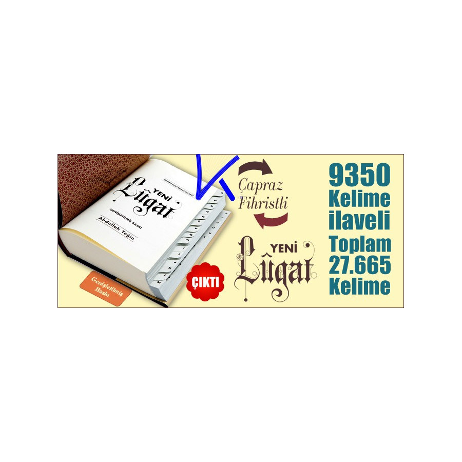 Yeni Lugat - Fihristli - Abdullah Yeğin