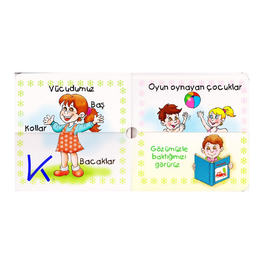 Beş Duyu ve Vücudumuz - Ilk Bilgilerim Serisi 7 - Sert karton kitap