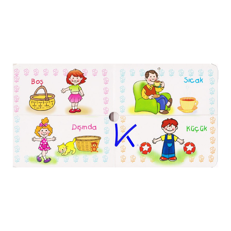 Kavramlar 1 - Ilk Bilgilerim Serisi 8 - Sert karton kitap