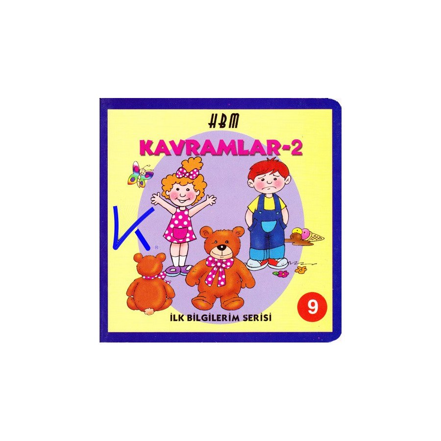 Kavramlar 2 - Ilk Bilgilerim Serisi 9 - Sert karton kitap