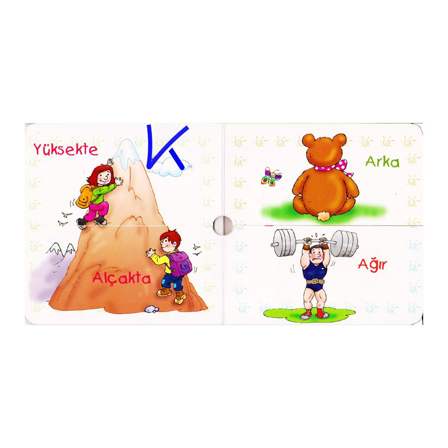 Kavramlar 2 - Ilk Bilgilerim Serisi 9 - Sert karton kitap