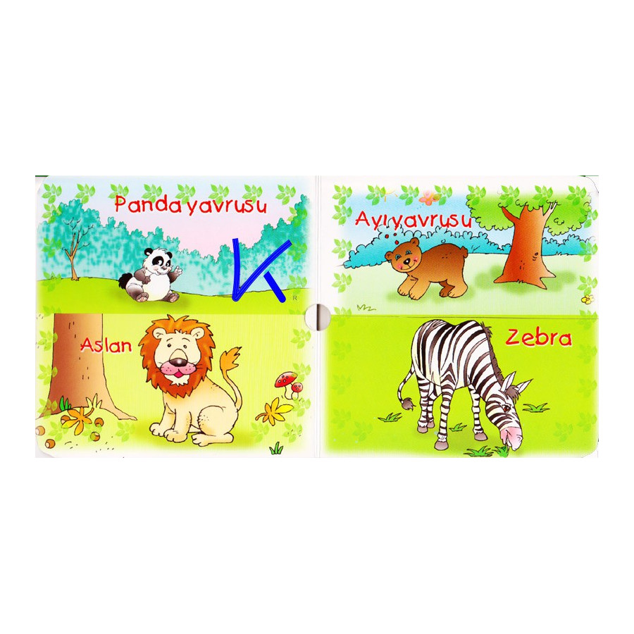 Hayvanlar ve Yavrusu 2 - Ilk Bilgilerim Serisi 11 - Sert karton kitap