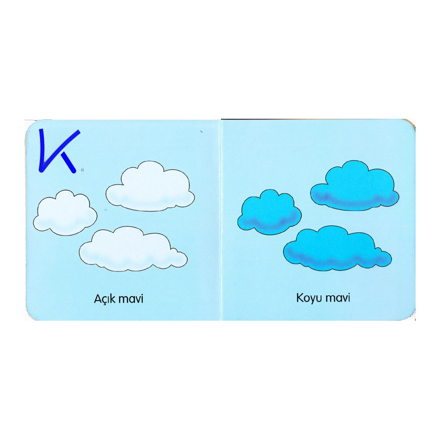 Renkler - Ilk Öğrendiklerim dizisi - Hobi - Sert karton kitap