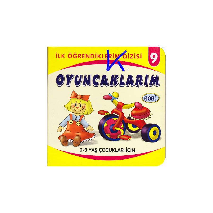 Oyuncaklarım - Ilk Öğrendiklerim dizisi - Hobi - Sert karton kitap