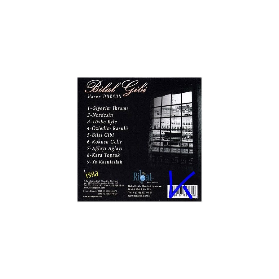 Bilal Gibi - Hasan Dursun - CD