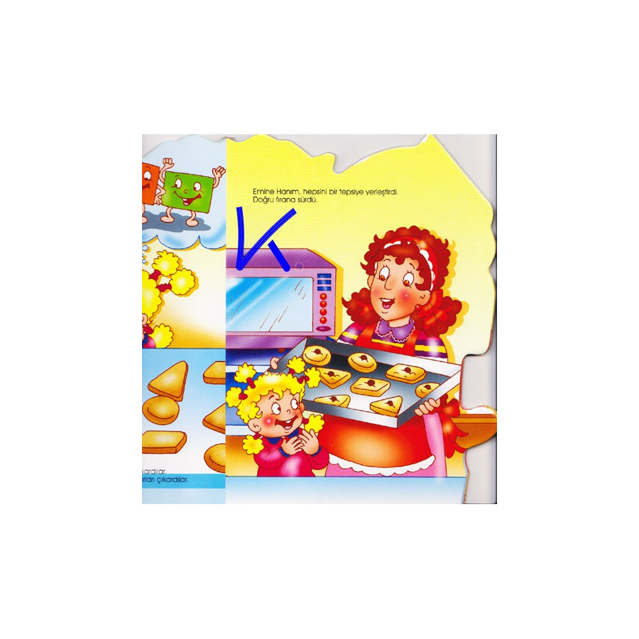 Şekilleri Öğreniyorum - Sert karton sayfa kitap - Hobi