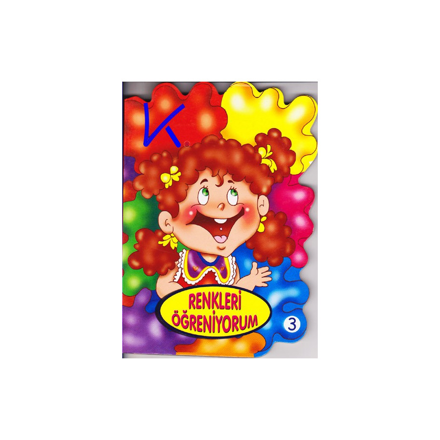 Renkleri Öğreniyorum - Sert karton sayfa kitap - Hobi