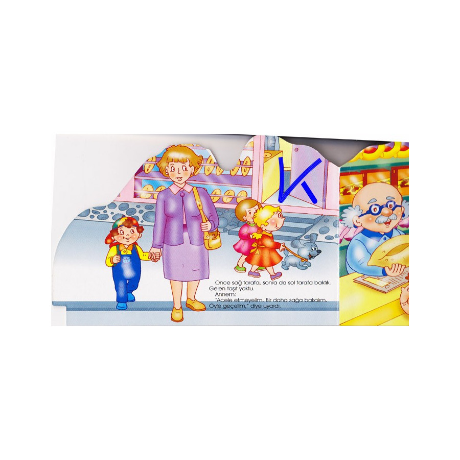 Trafik Kurallarını Öğreniyorum - Sert karton sayfa kitap - Hobi