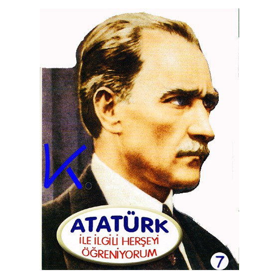 Atatürk ile Ilgili Herşeyi Öğreniyorum - Sert karton sayfa kitap - Hobi