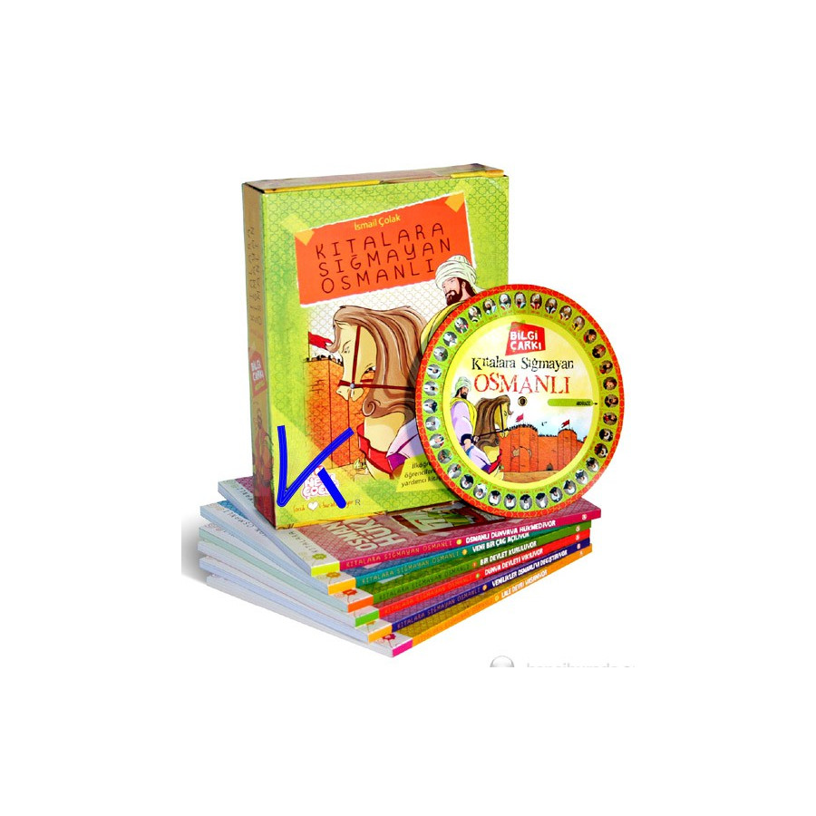 Kıtalara Sığmayan Osmanlı - 6 kitap set + Osmanlı Padişahları ve Osmanlı Tarihi kronoliji çarkı HEDIYELI - Ismail Çolak