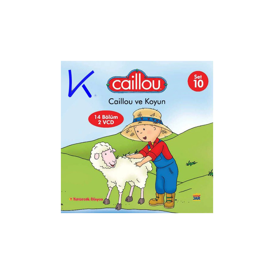 Caillou ve Koyun - Caillou 10 - 14 bölüm, 2 VCD - çizgi film