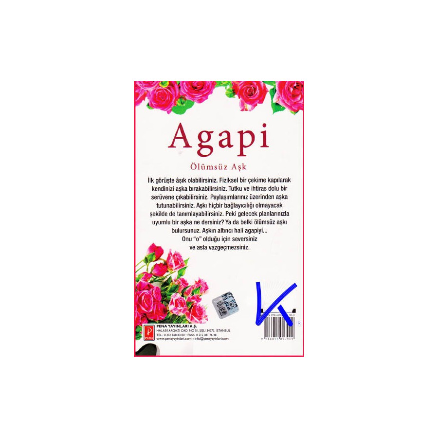 Agapi - Ölümsüz Aşk - Sarah Jio