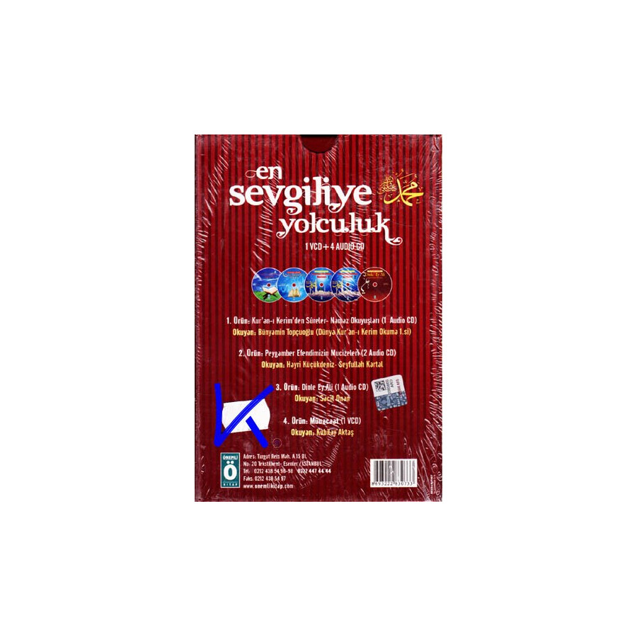 En Sevgiliye Yolculuk CD seti - 4 Audio CD + 1 VCD