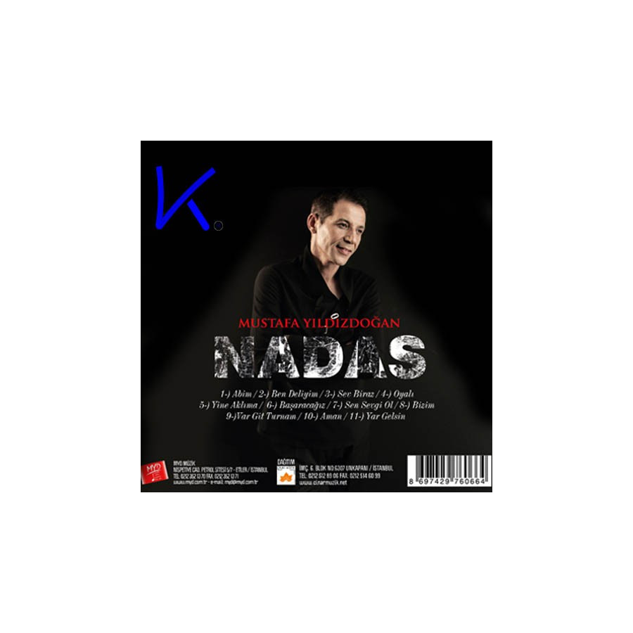 Nadas - Mustafa Yıldızdoğan - CD