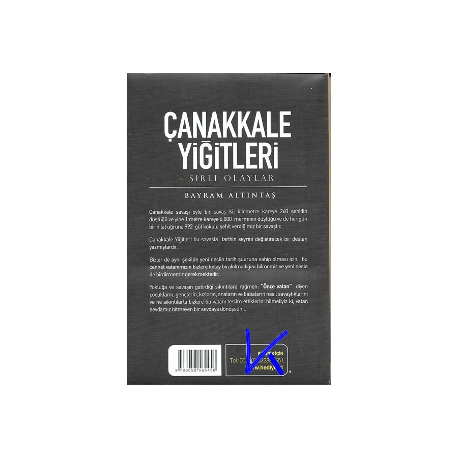 Çanakkale Yiğitleri - Sırlı Olaylar - Bayram Altıntaş