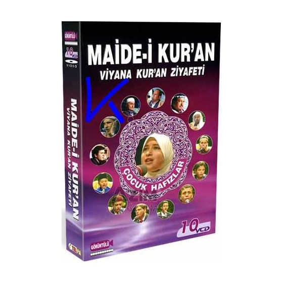 Maide-i Kur'an / Viyana Kur'an Ziyafeti - çocuk hafızlar - 10 VCD