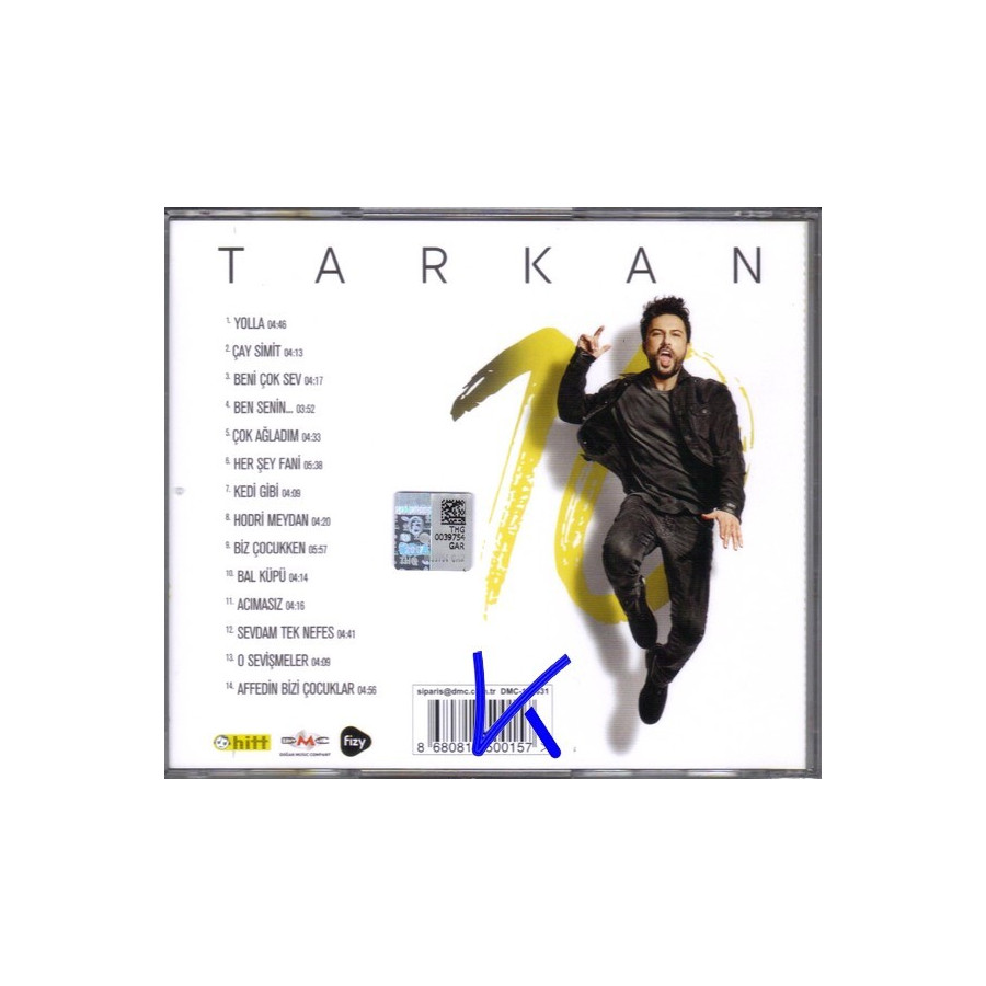 Tarkan 10 - CD