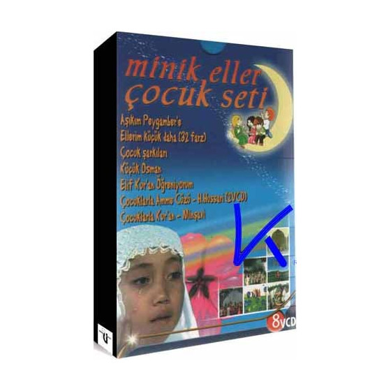 Minik Eller Çocuk Seti - 8 VCD