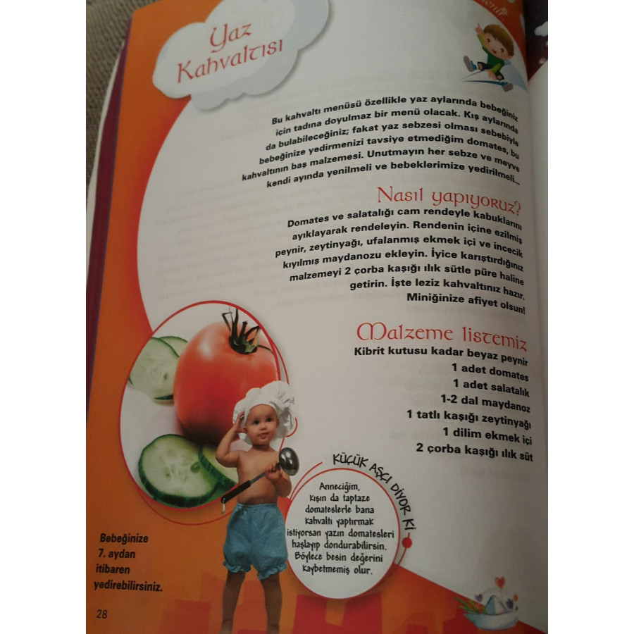 Minik Bebeğime Afiyetle - Hatice Kübra Tongar