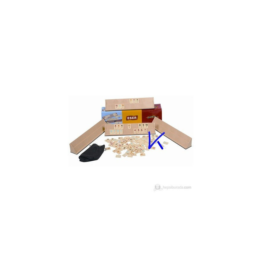 Okey Takımı 6 plastik komple kutulu set