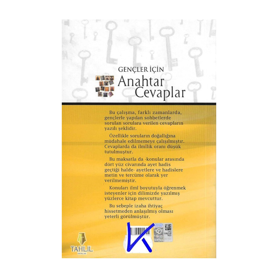 Gençler Için Anahtar Cevaplar - Nureddin Yıldız