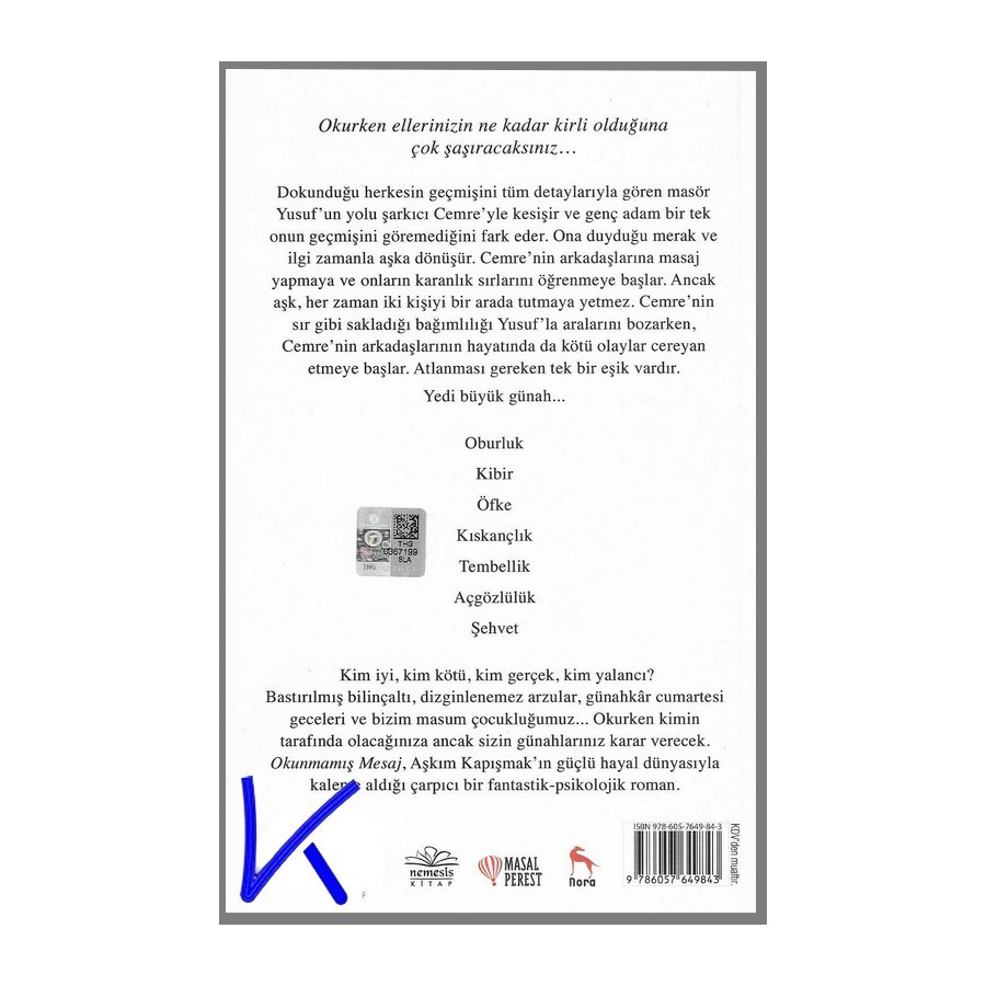 Okunmamış Mesaj - Aşkım Kapışmak