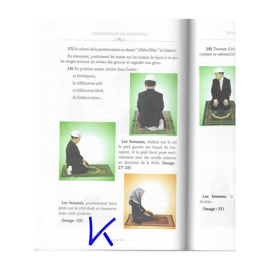 Guide pratique des Adorations - prière et adorations illustrées - Seyfettin Yazıcı - diyanet