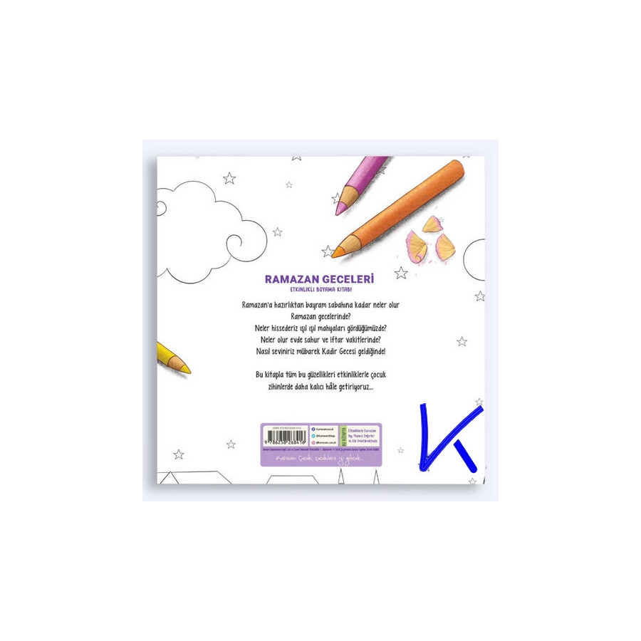 Ramazan Geceleri - Etkinlikli Boyama KItabı - Jenny Molendyk Divleli
