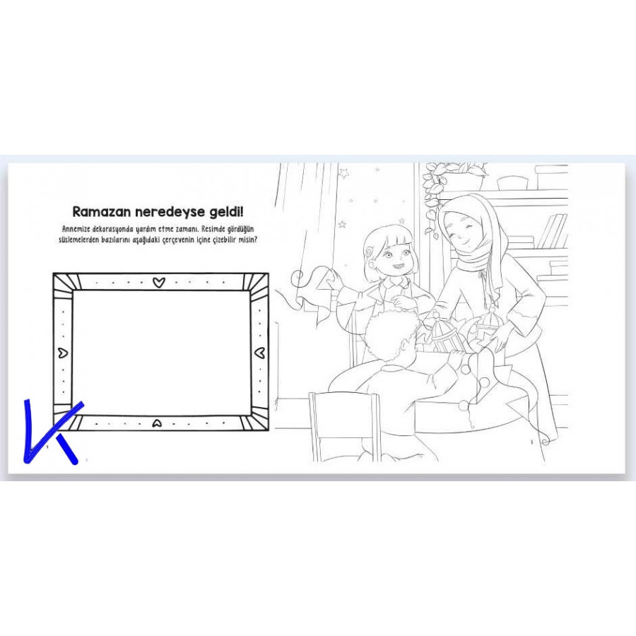 Ramazan Geceleri - Etkinlikli Boyama KItabı - Jenny Molendyk Divleli