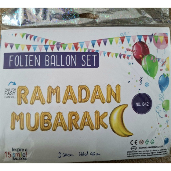Ramazan Balon Süslemesi - Ballons Ramadan