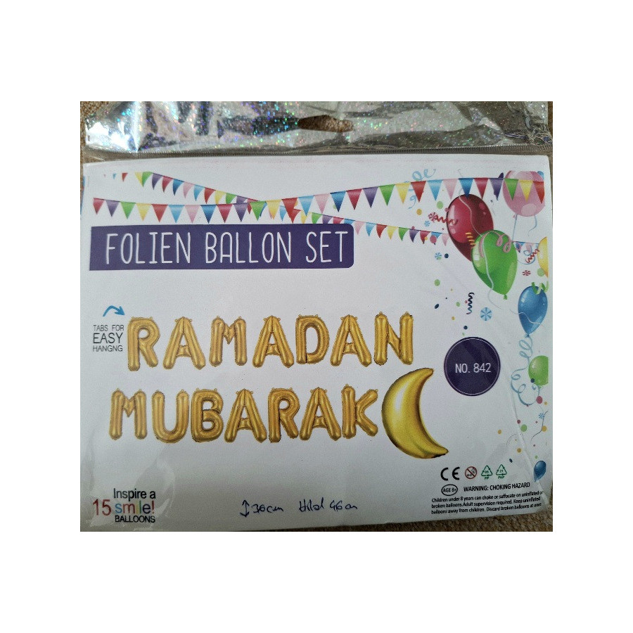 Ramazan Balon Süslemesi - Ballons Ramadan
