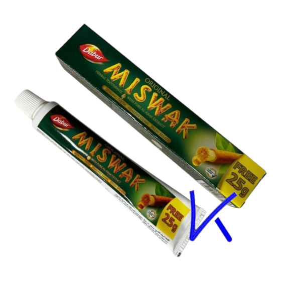 Misvaklı Diş Macunu - Miswak - Dentifrice au Siwak